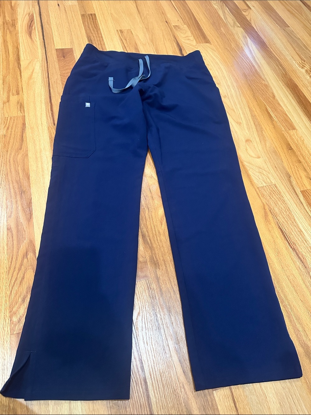 Figs Women's Navy Drawstring Scrub Pants